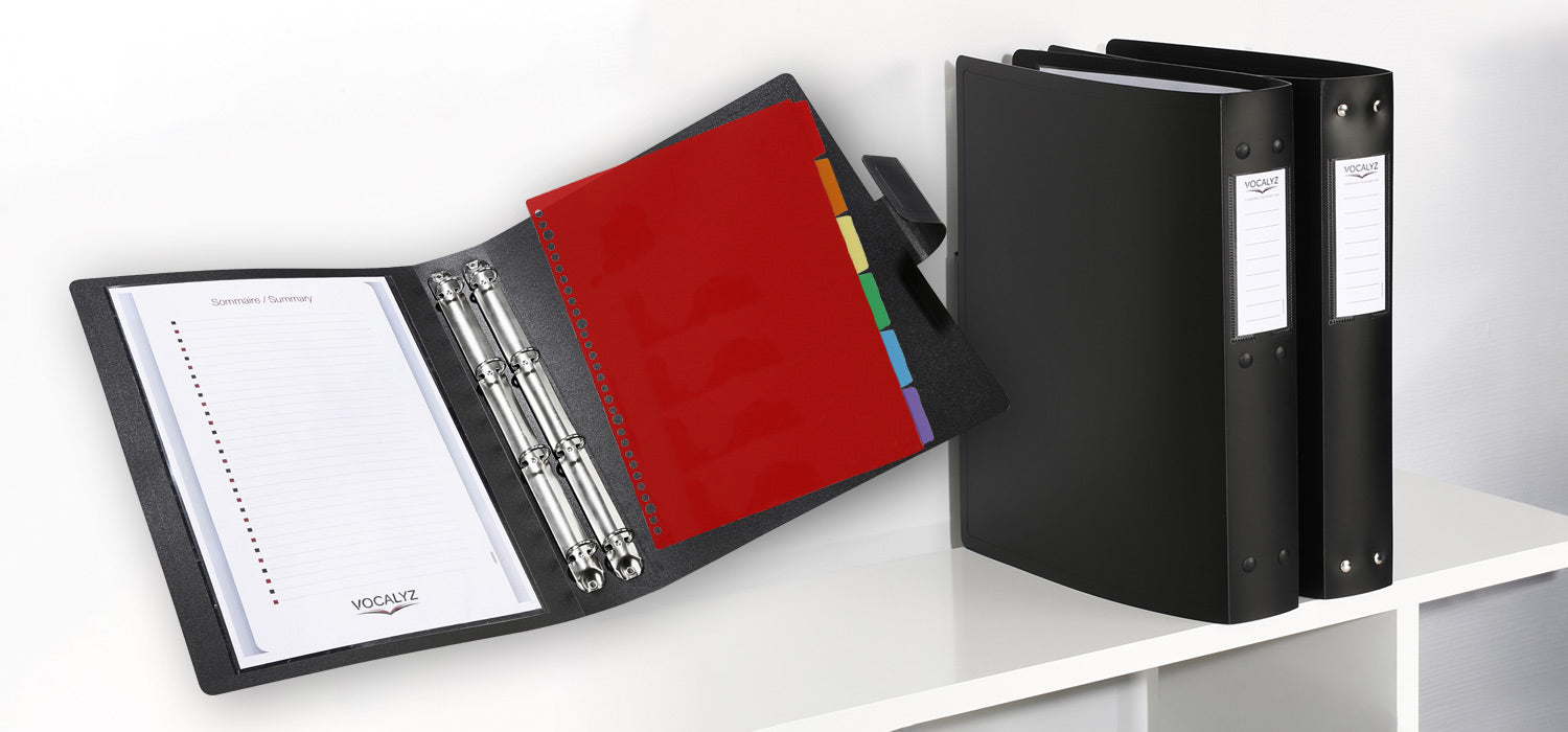 Classeur Partitions Vocalyz Viquel - Porte-partitions Pupitre - Pochettes Geode - Allegro