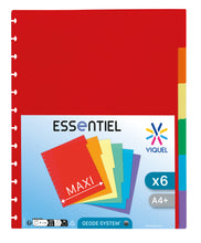 Charger l'image dans la galerie, Lot d'Intercalaires repositionnables GEODE - 6 onglets - Vocalyz