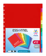 Charger l'image dans la galerie, Lot d'Intercalaires repositionnables GEODE - 12 onglets - Vocalyz