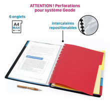 Charger l'image dans la galerie, Lot d'Intercalaires repositionnables GEODE - 12 onglets - Vocalyz