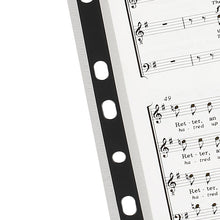 Charger l'image dans la galerie, Lot de 10 pochettes perforées ADAGIO spéciales partitions pour classeur ADAGIO - Vocalyz
