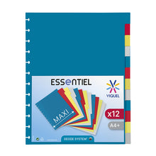 Charger l'image dans la galerie, Lot d'Intercalaires repositionnables GEODE - 12 onglets - Vocalyz