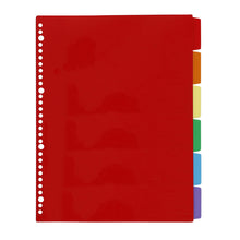 Charger l'image dans la galerie, Lot d'Intercalaires MULTICOLORES 6 onglets - Vocalyz