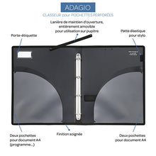 Charger l'image dans la galerie, Classeur porte-partitions ADAGIO pour pochettes perforées A4 - Vocalyz