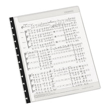 Charger l&#39;image dans la galerie, Lot de 10 pochettes repositionnables ALLEGRO spéciales partitions pour classeur ALLEGRO - Vocalyz
