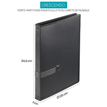 Charger l&#39;image dans la galerie, Porte-partitions pour livrets de musique CRESCENDO - Vocalyz
