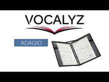 Charger et lire la vidéo dans la visionneuse de la Galerie, Classeur porte-partitions ADAGIO pour pochettes perforées A4 - Vocalyz
